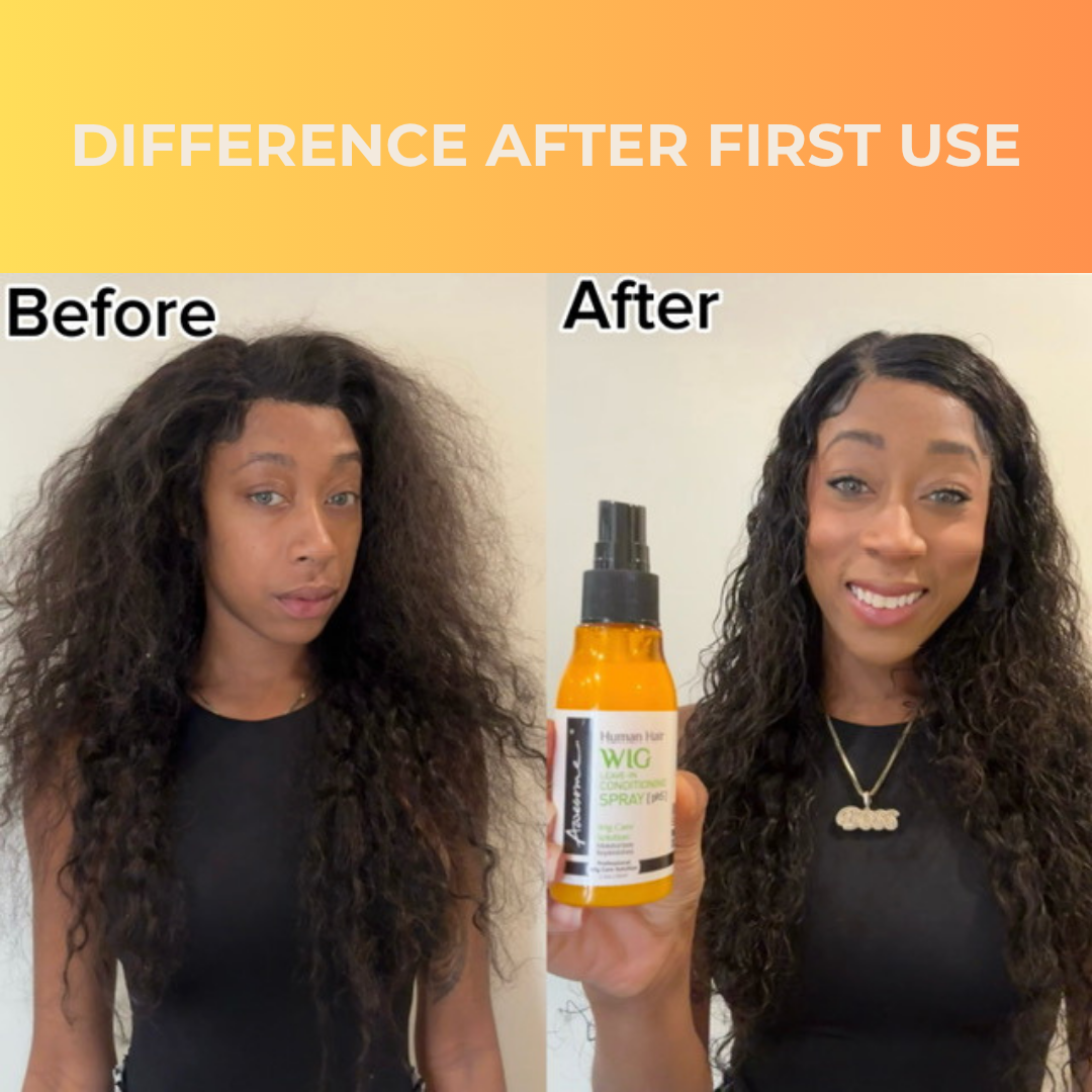 Human Hair Wig Leave-in Conditioner Spray 7oz