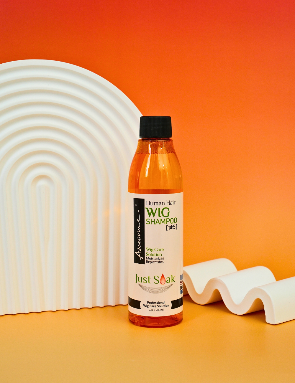 Human Hair Wig Shampoo Just Soak! 7 Oz