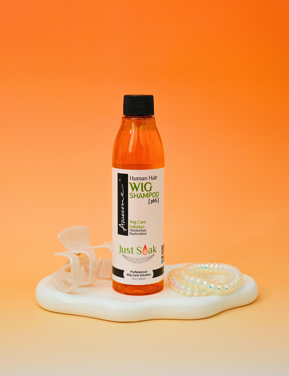 Human Hair Wig Shampoo Just Soak! 7 Oz