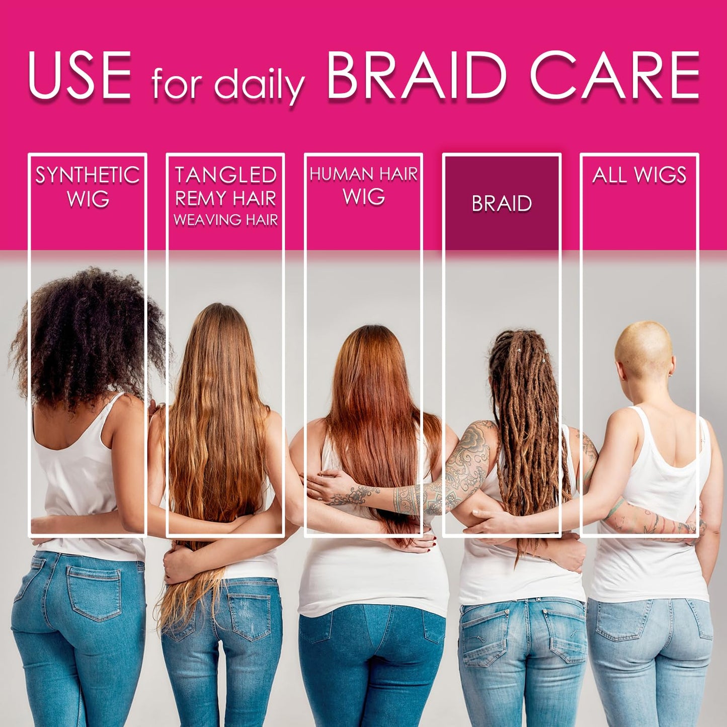 Awesome Braid Care Leave in Conditioner Spray 2.3oz