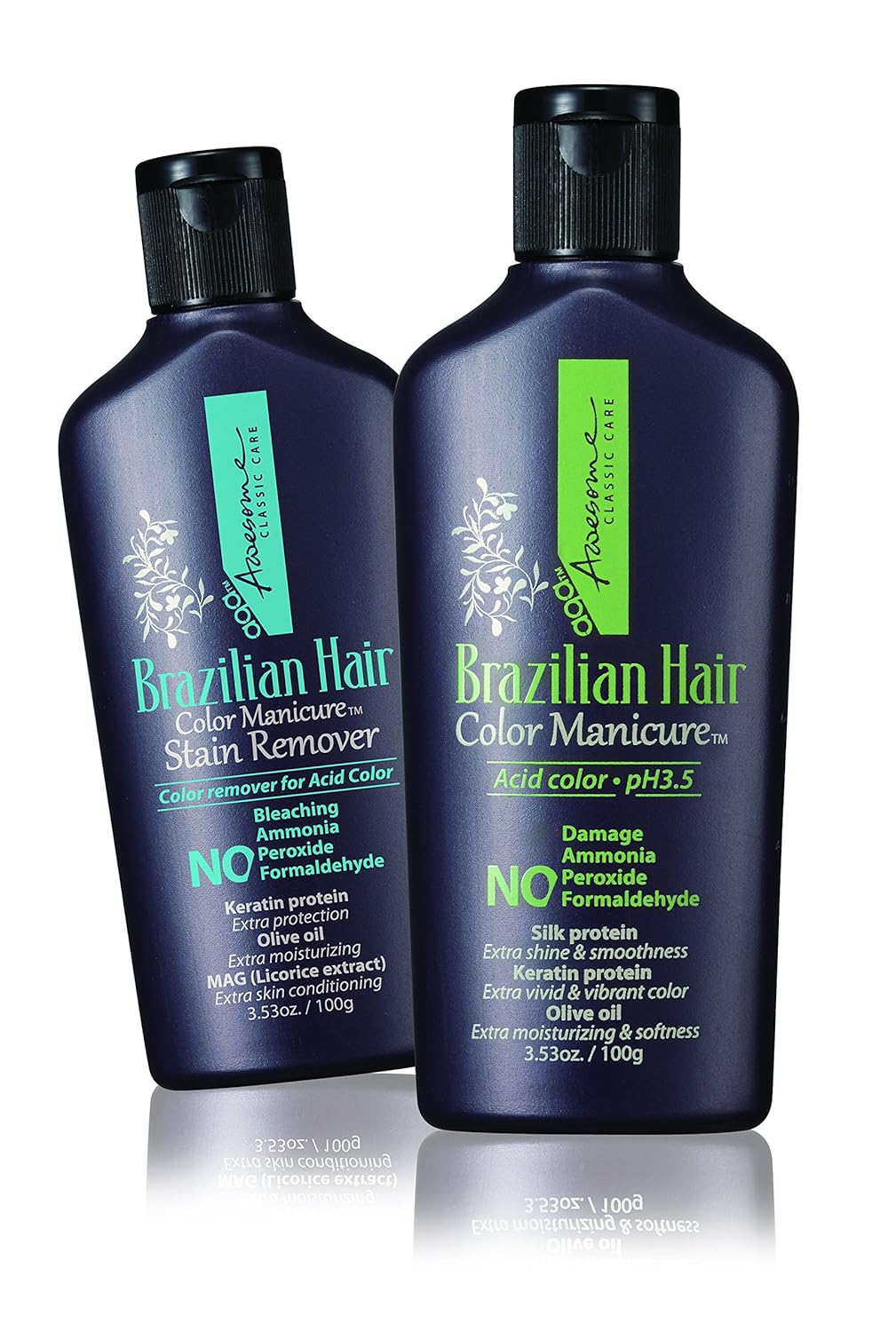 Brazilian Hair Color Manicures + Stain Remover