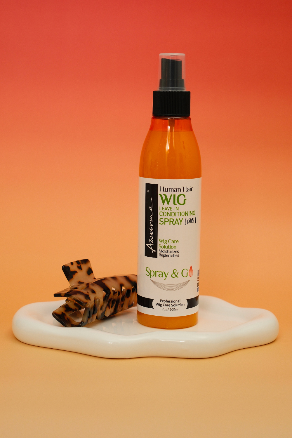 Human Hair Wig Leave-in Conditioner Spray 7oz