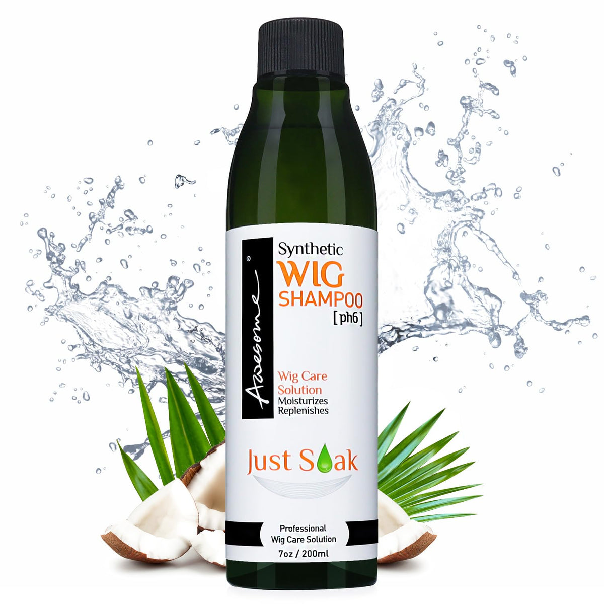 Awesome Synthetic Wig Shampoo, pH6, 7 Fl Oz