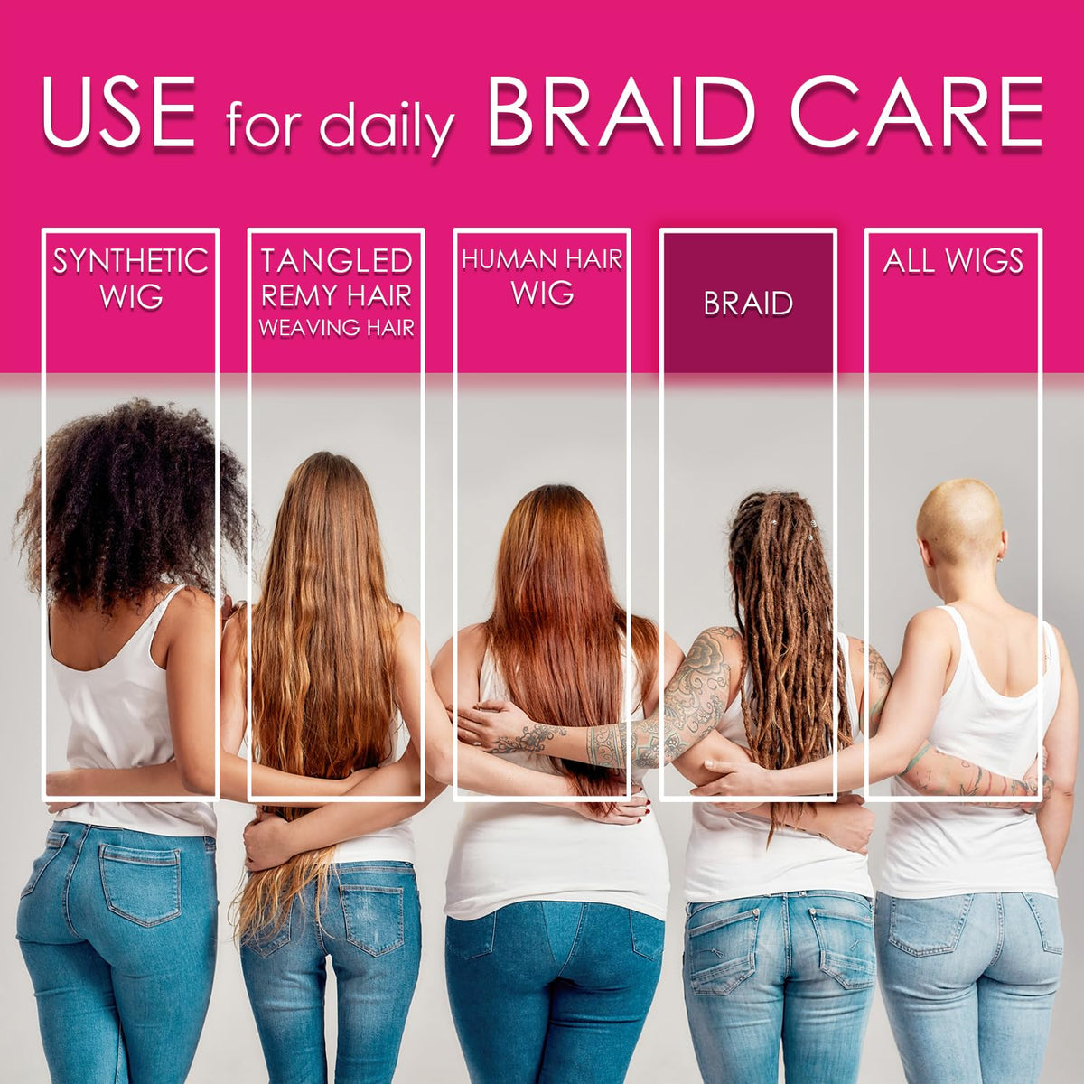 Awesome wig and hair care product information