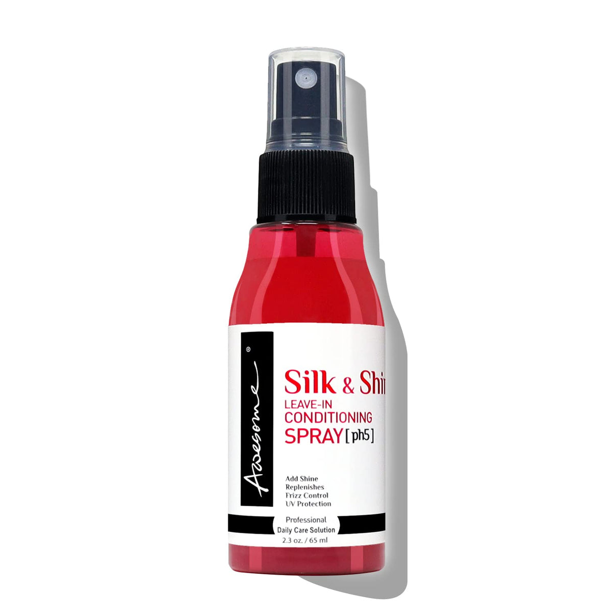 Awesome Silk & Shine Leave-In Conditioner Spray, All Hair Types, 2.3 Fl Oz