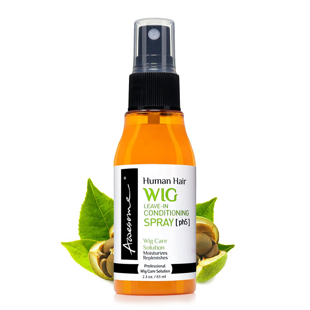 Awesome Human Hair Wig Leave-In Conditioner Spray, pH5, 2.3 Fl Oz